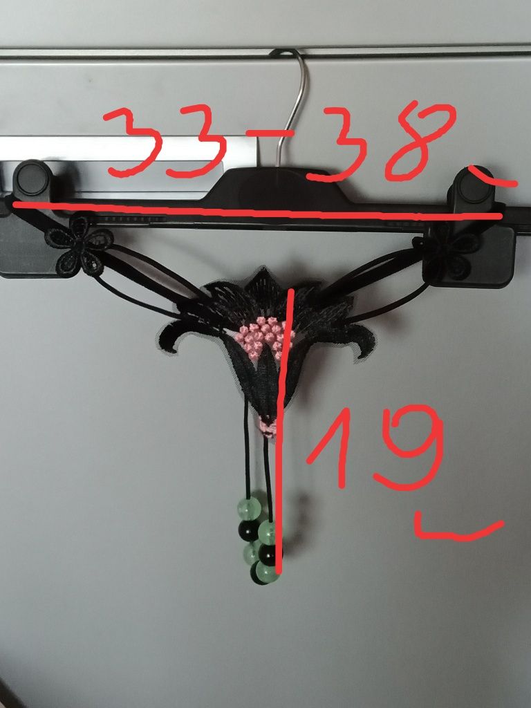 Stringi z koralikami M/L