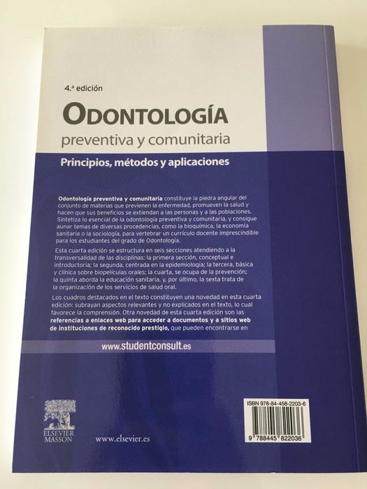Odontología preventiva y comunitaria (4ª edição - NOVO)