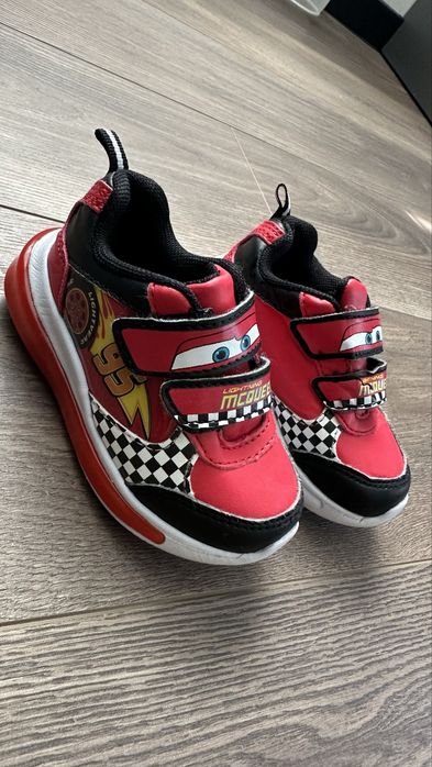 Дитячі кросівки з підсвіткою Disney Cars блискавка Маквін nike adidas