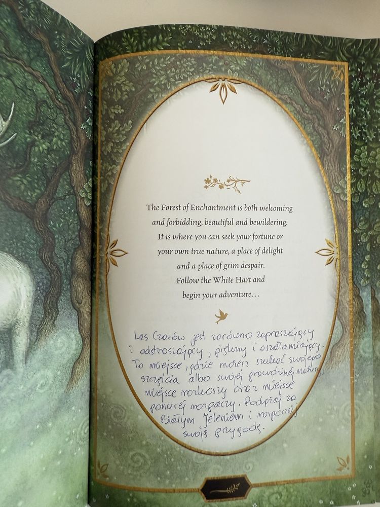 Karty Tarot Zaczarowanego Lasu Forester of Entchantment