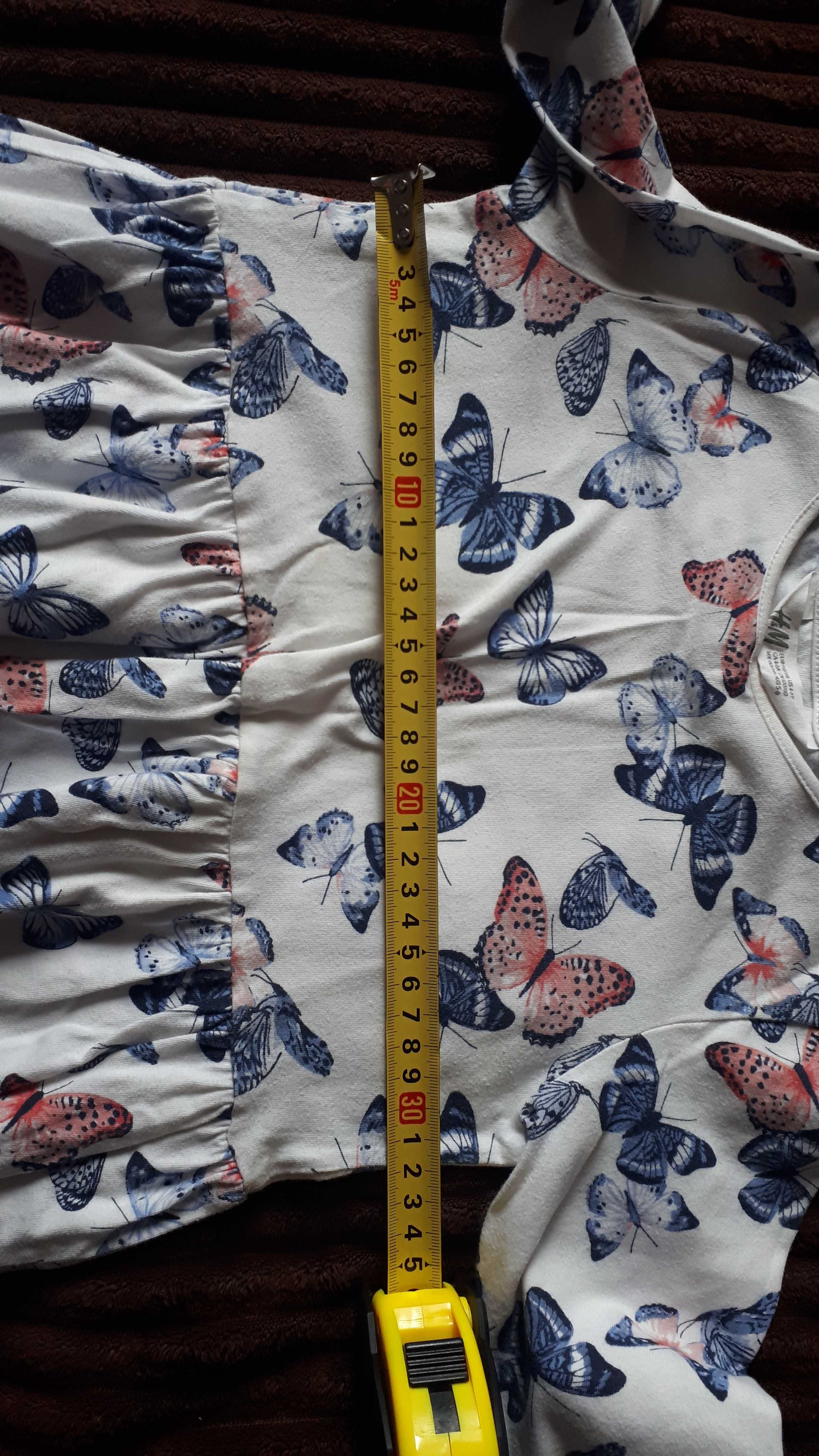 Сукня метелики H&M з довгим рукавом 110/116см 4-6 років