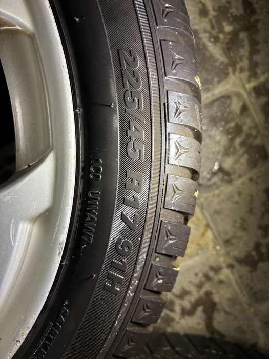 Alufelgi audi 5x112 nowe opony zimowe