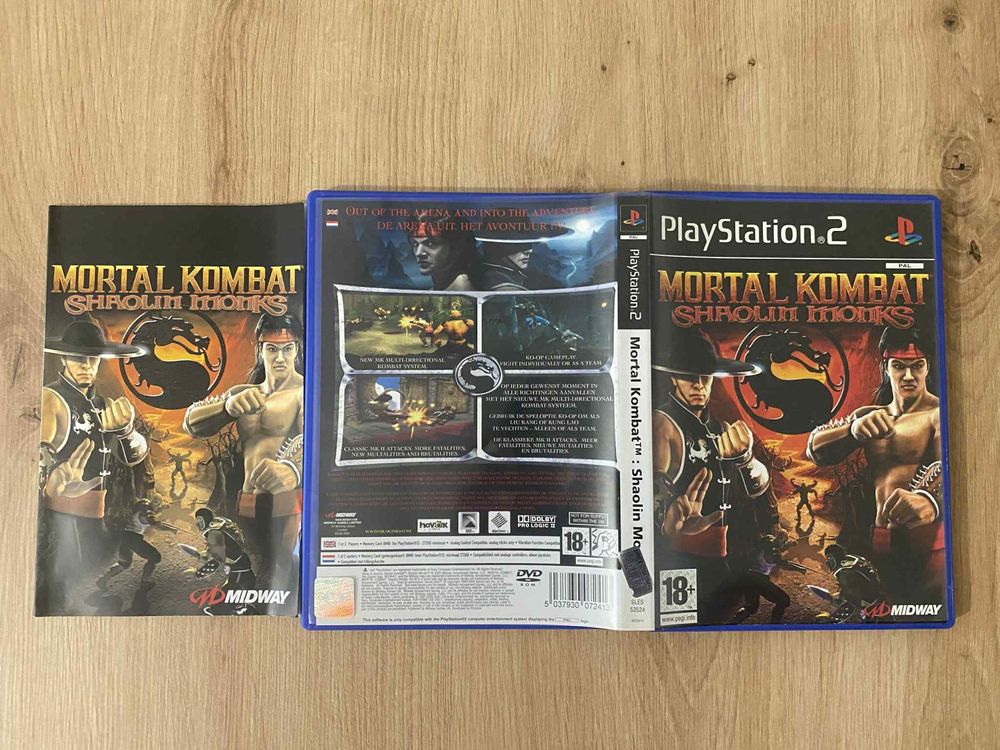 Mortal Kombat Shaolin Monks ps2