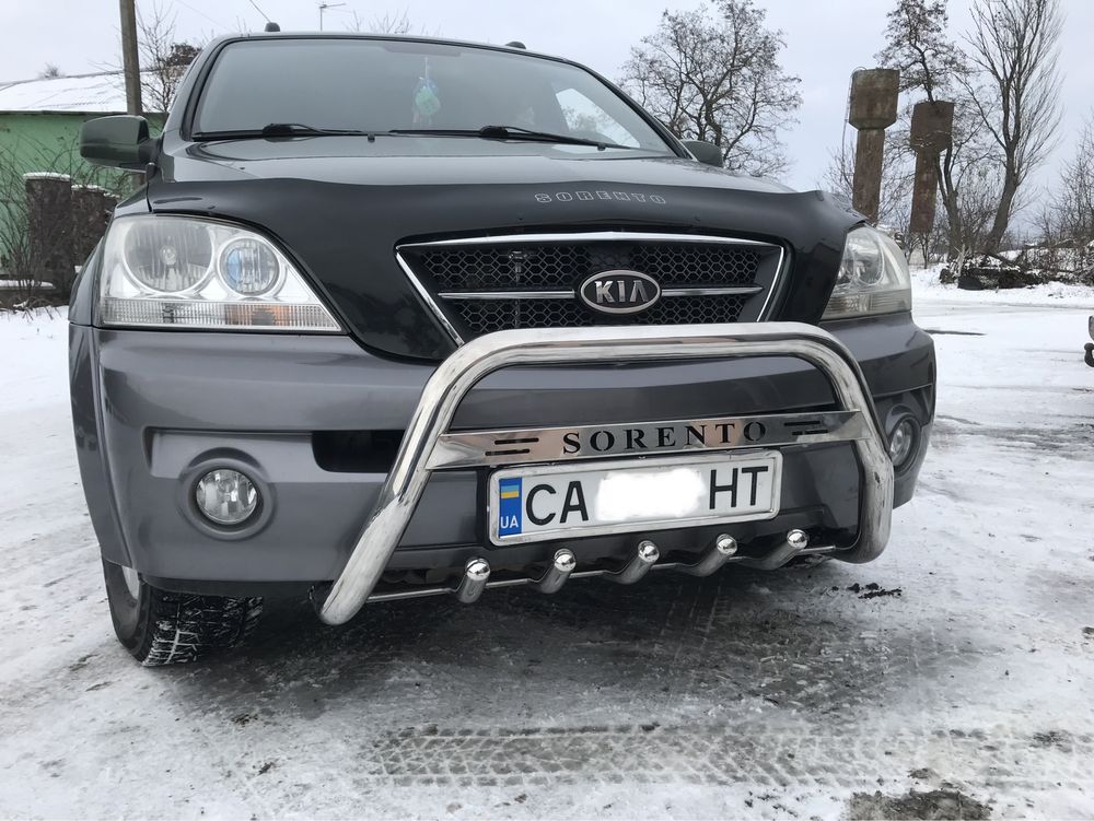 Кенгурятник для Kia Sorento 2002-2009 Защитные дуги Автообвес Тюнинг