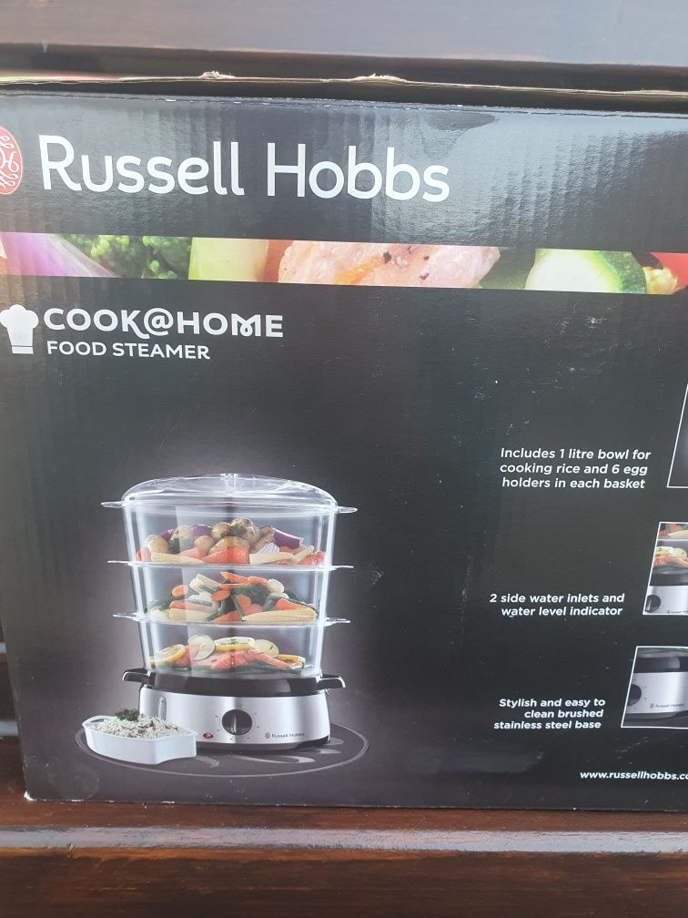 Parowar  Russell hobbs  nowy