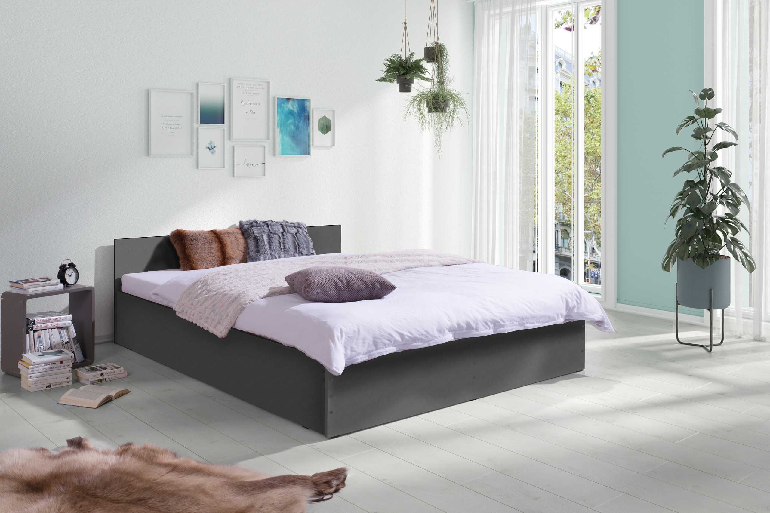 Łóżko + Materac + Stelaż Sypialnia  160x200 Nowe Mega Promocja