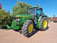 John Deere 6810, 2001, 135KM, WOM przedni  , ciągnik rolniczy