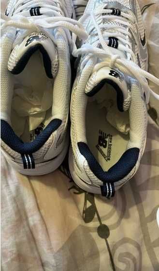 New Balance_530_white Moda_Buty_Mokasyny Mokasyny R.40.5