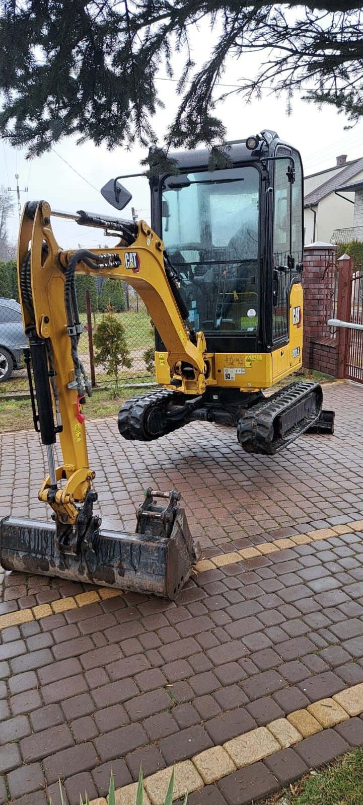 Minikoparka Caterpillar CAT 301.6 Klima 2021