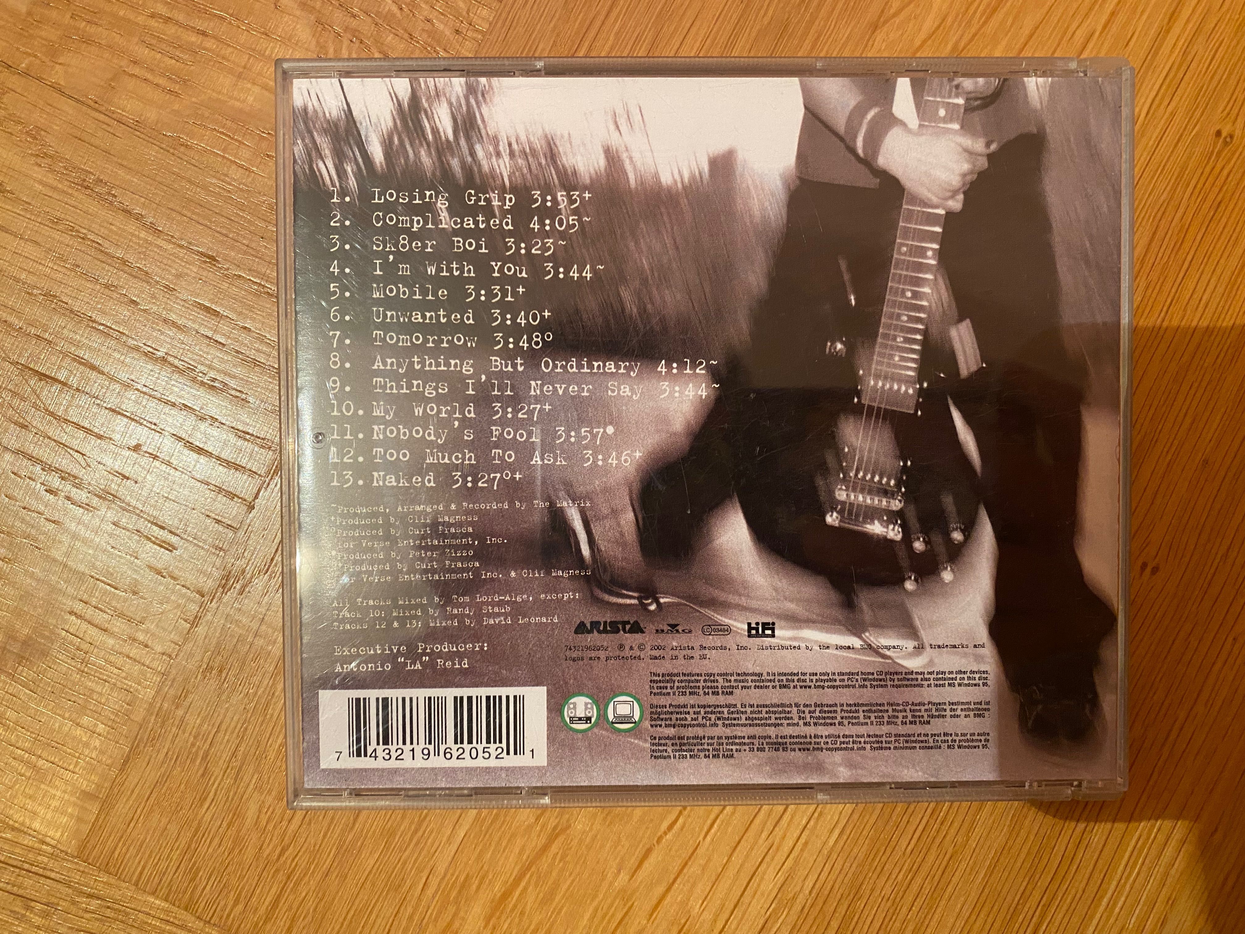 Płyta Avril Lavigne Let Go 2002