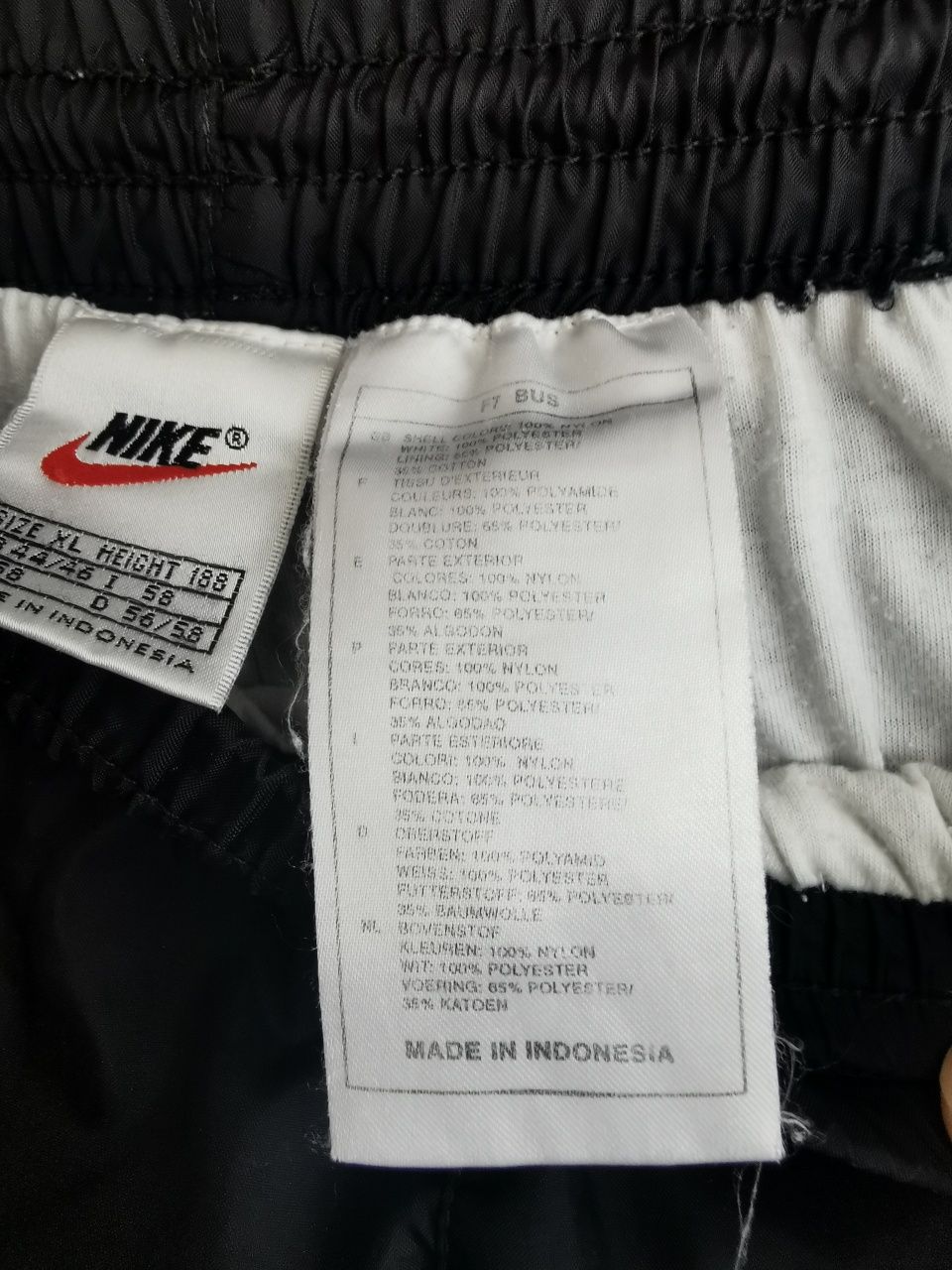 Męskie spodnie dresowe szelesty Nike 90's XL