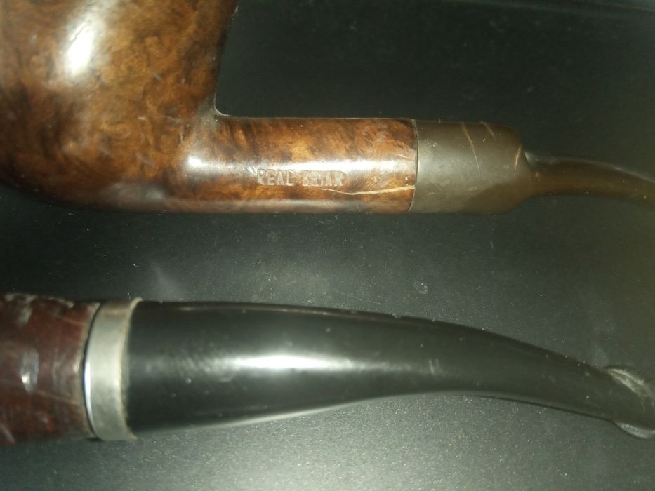 Dwie fajki do palenia tytoniu Real Briar