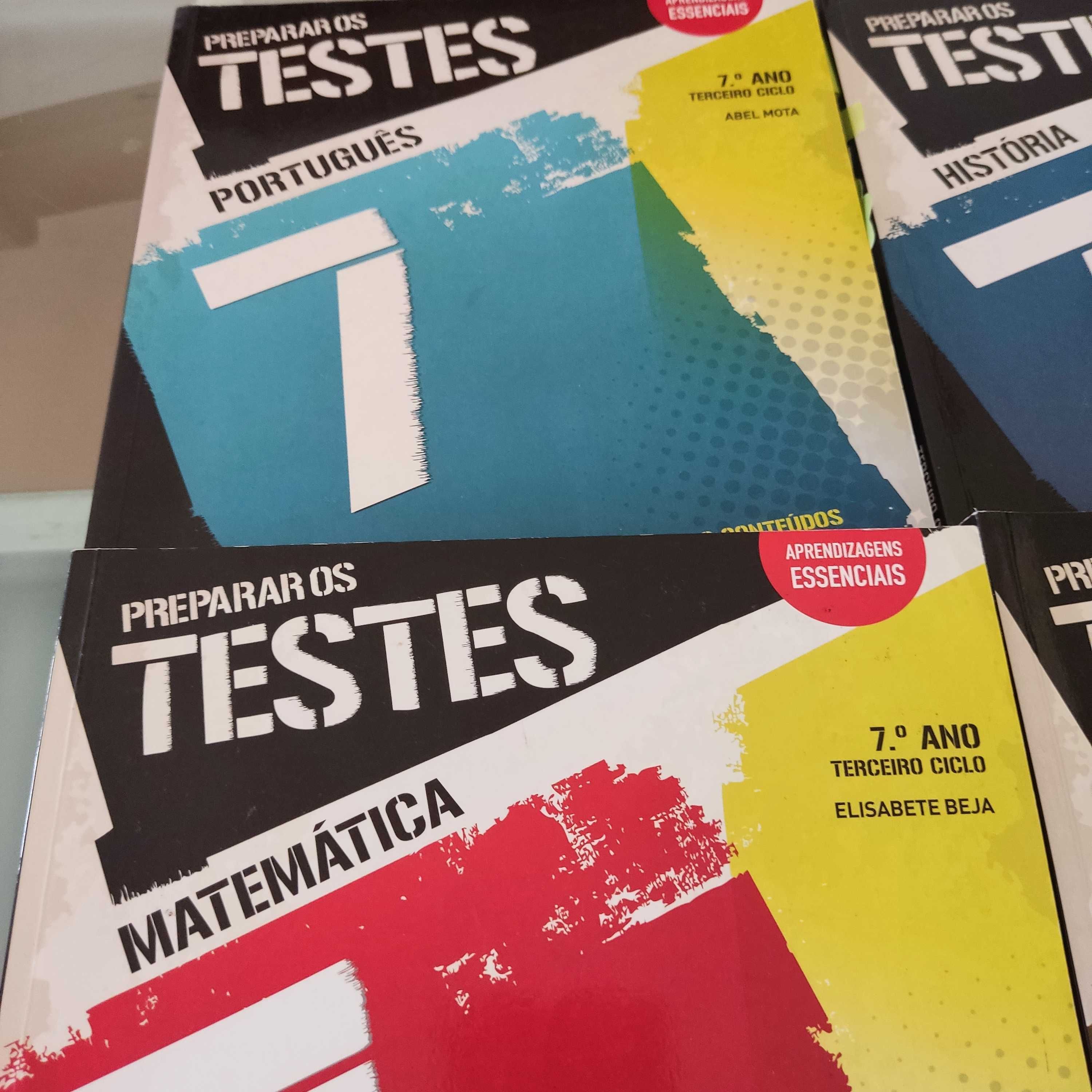 Livros exercícios 7 Ano