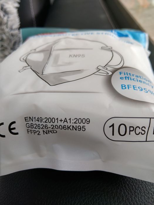 Maseczka Maska KN95 - 9 szt.