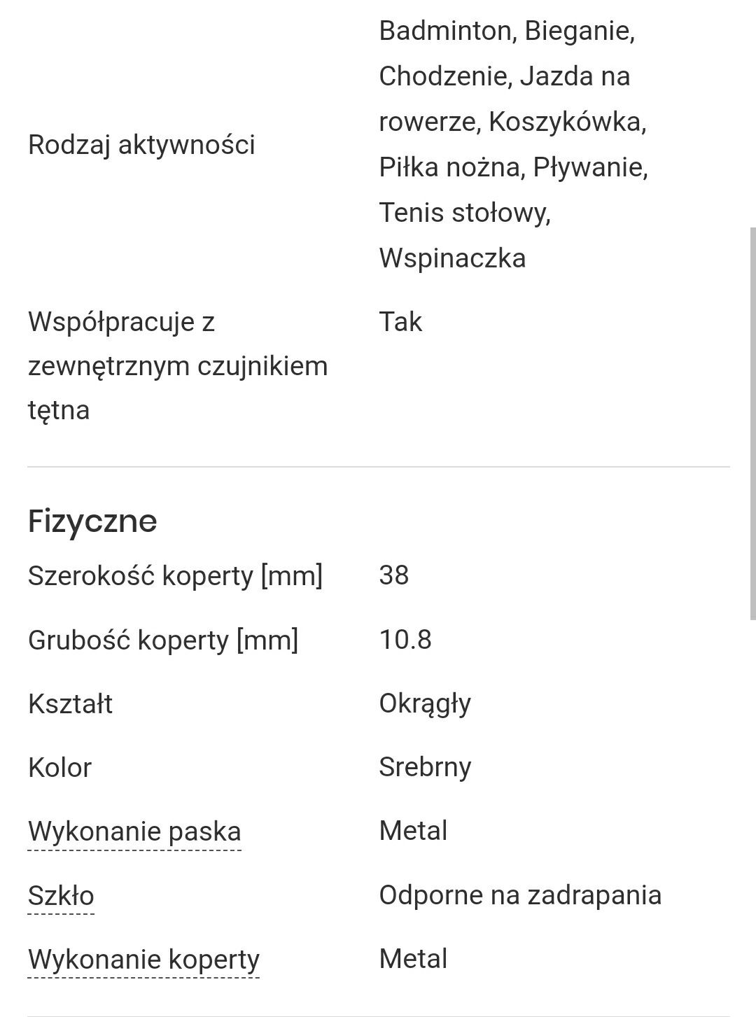 Smartwatch ORO-MED Smart Lady Srebrny Zegarek