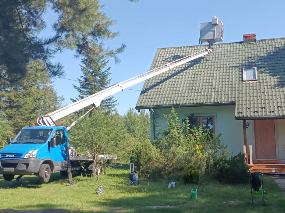 Podnośnik koszowy, zwyżka, Multitel ALU 180 na Iveco daily 35s14