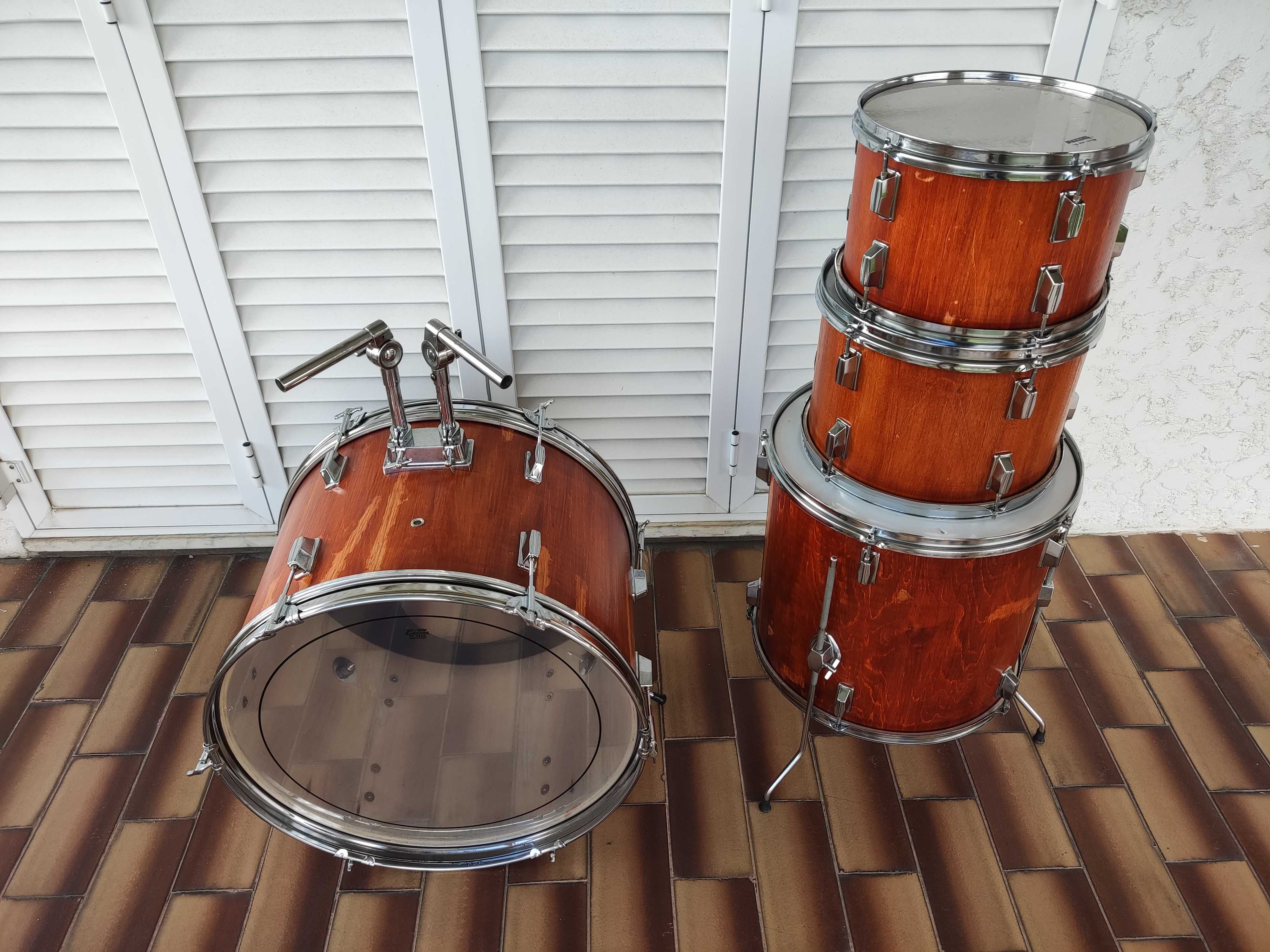Bateria Acústica Maxtone 80's