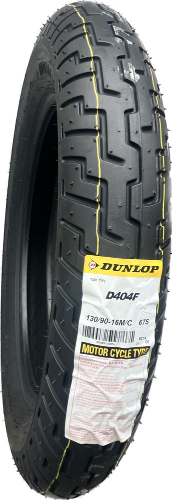 130/90-16 Dunlop D404 M/C 67S TT Przód 2022 XVS 650 Drag Star Classic
