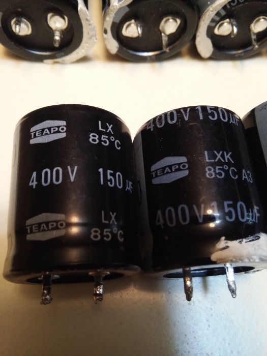 Конденсаторы электролитические полярные