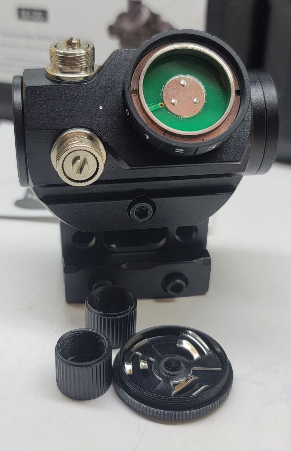 Прицел Коллиматорный Micro  Dot Sight M-06 1x22 с компенсатором высоты