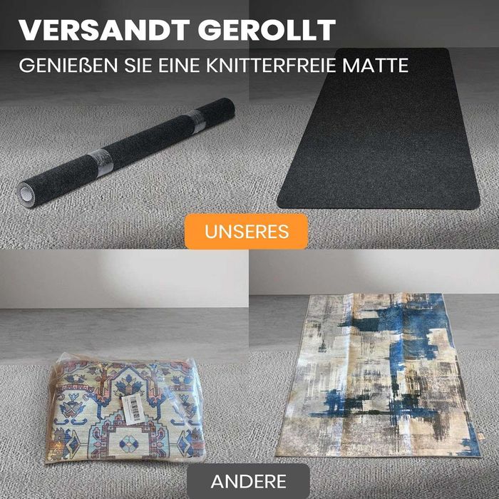 килимок захист покриття для підлоги COSYLAND  для  офісу, сірий