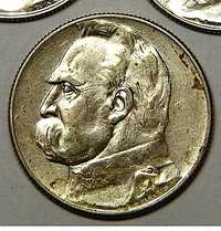 Moneta obiegowa II RP Józef Piłsudski 1934r