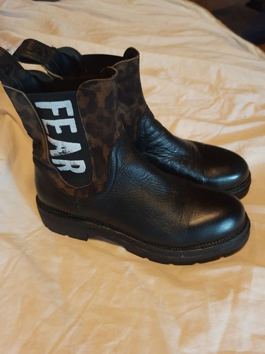 Шкіряні черевики челсі Replay