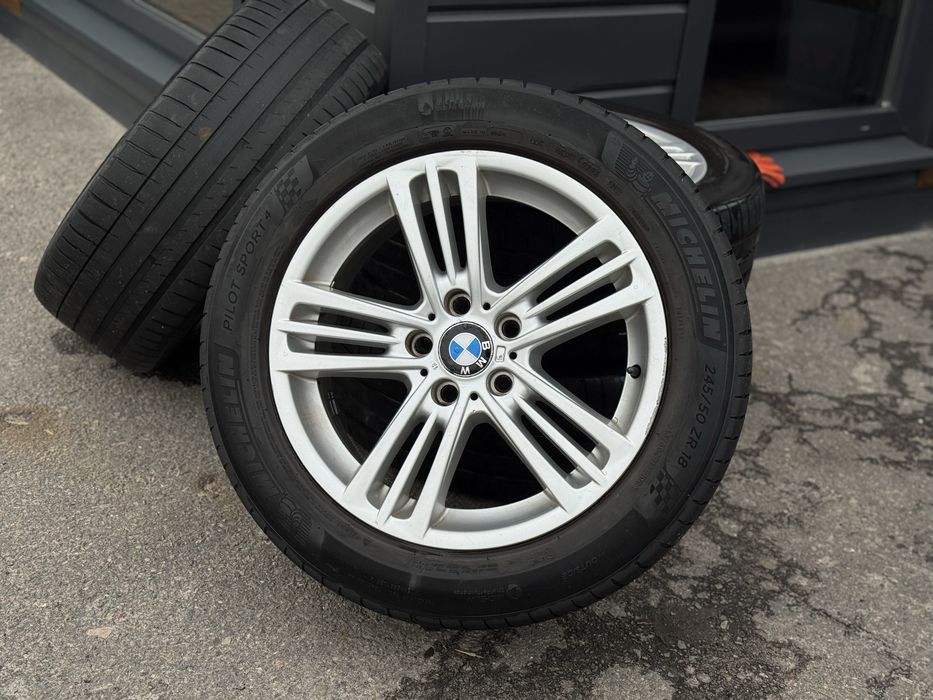 BMW X3 Титанові диски з резиною R18 Оригінальні BMW 245/50 R18