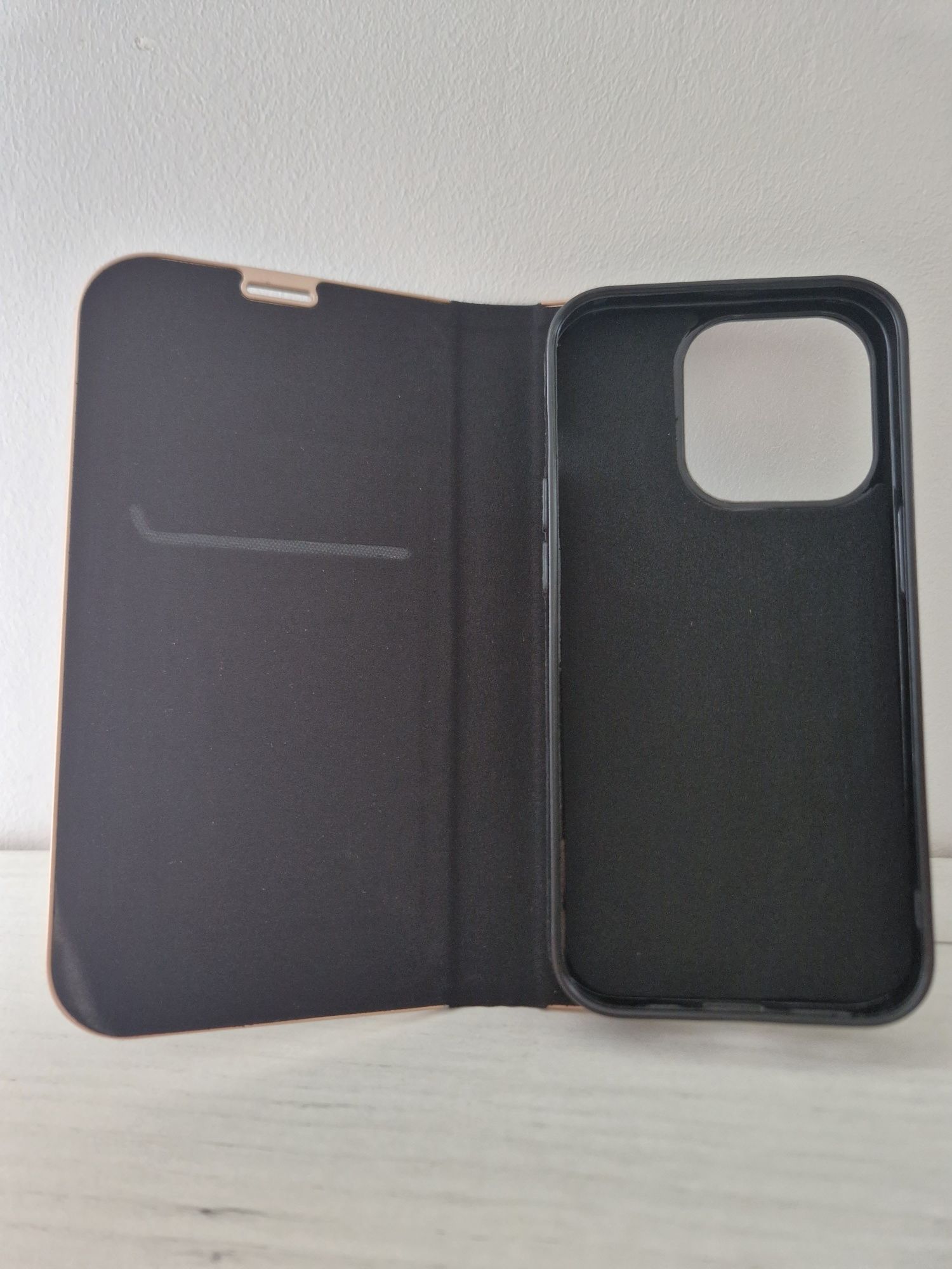Kabura Book z ramką do Iphone 13 Mini czarna