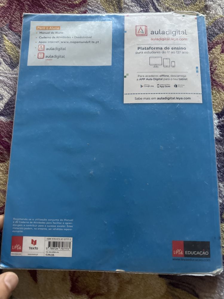 Livro de Geografia (Mapa Mundo) 9 ano