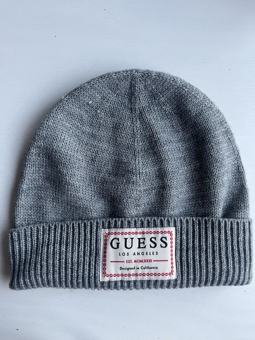 Guess czapka z logo chłopieca szara nowa