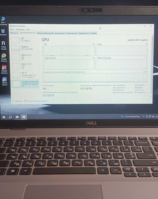 Ноутбук Dell Intel i5 10gen