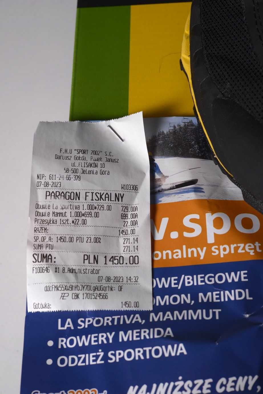 La Sportiva TXS trekkingi męskie r.44,5 dł. wkładki 29 cm, gwarancja