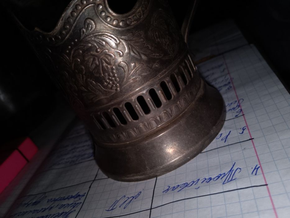 Підстаканник мнцц посріблення