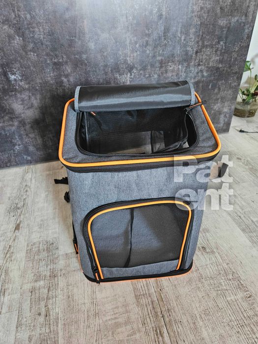 Plecak dla kota psa transporter duży rozkładany pojemny do zwierząt