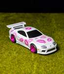 Hot Wheels Toyota Supra + Custom Kiss Kiss