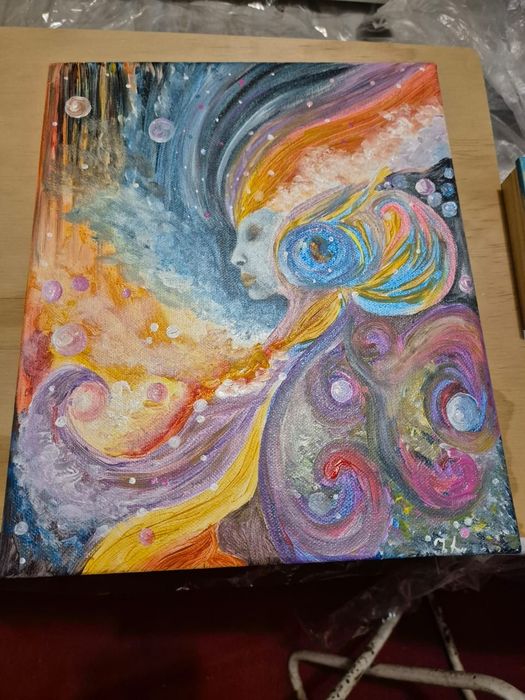 Pintura, Tela 25 x 30, Acrílico. Painting, Canvas 25 x 30, Acrylic.