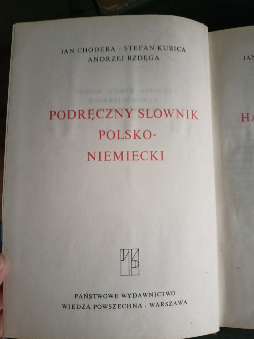 Słownik Polsko-Niemiecki Podręczny, 1977