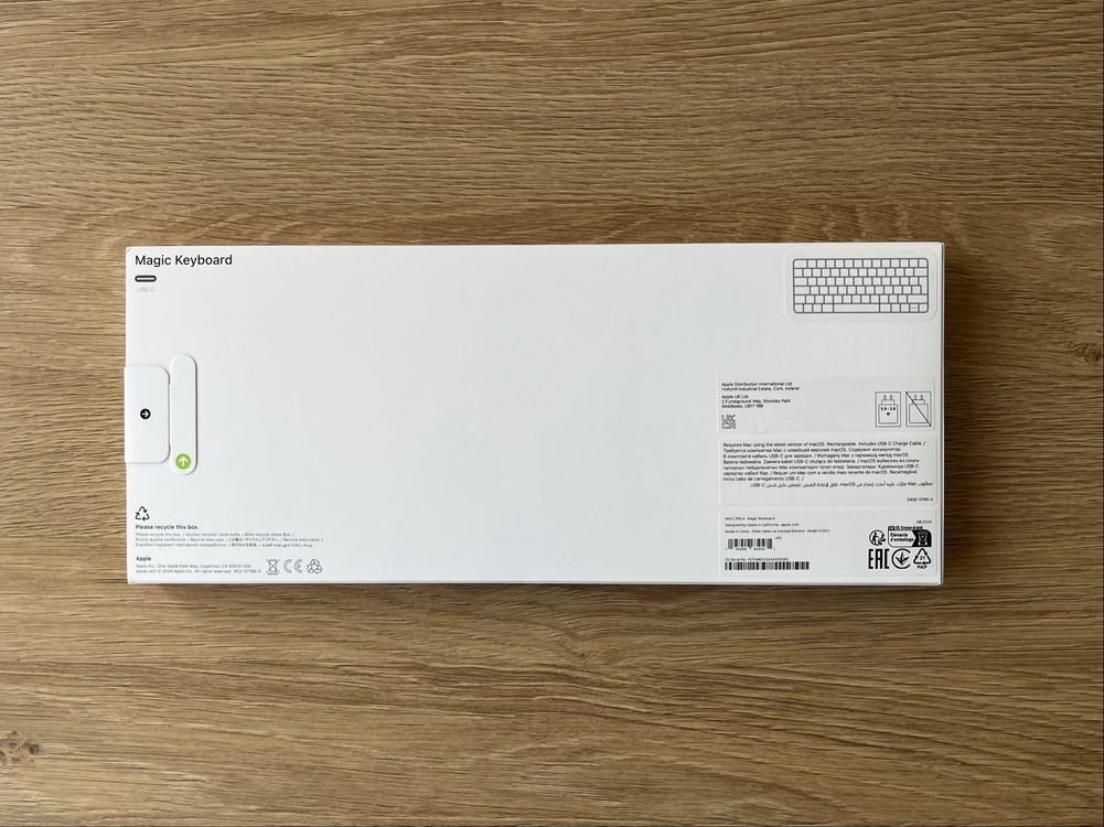 Клавиатура Apple Magic Keyboard (USB–C) - Russian (MXCL3RS/A) русская