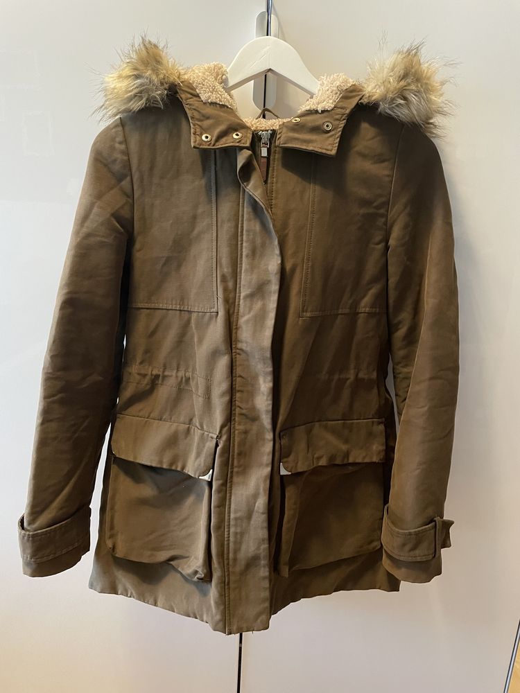 Płaszczyk parka Zara