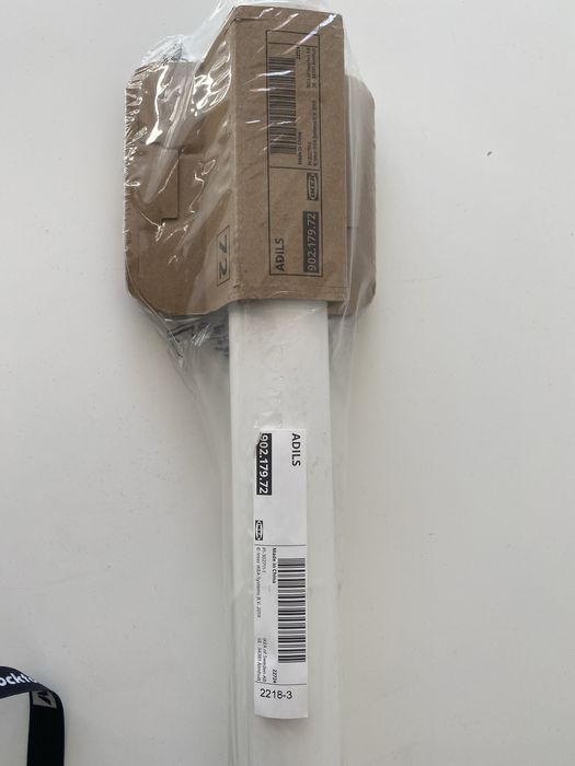 Dwie nogi do biurka Ikea ADILS nowe