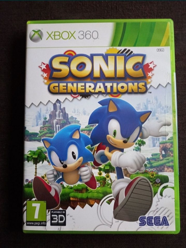 Gra Sonic Generations na xbox 360