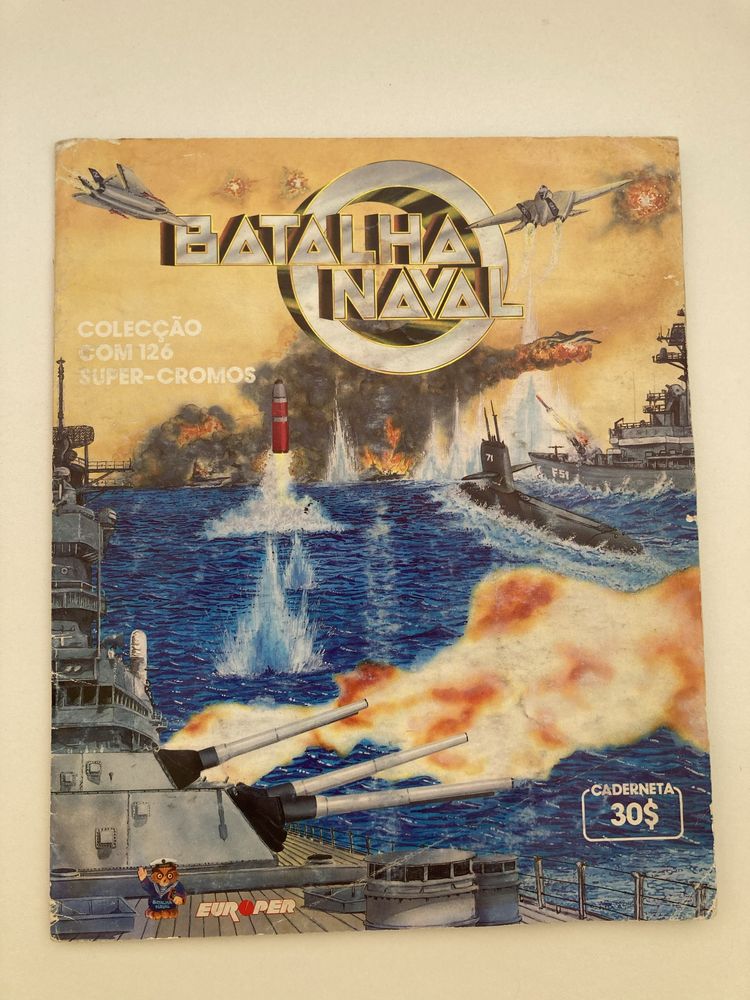 Caderneta Batalha Naval 1991
