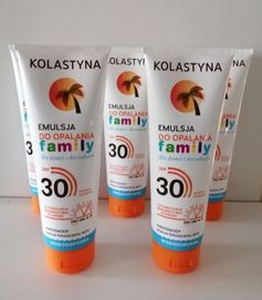 Kolastyna emulsja do opalania dla dzieci SPF 30 - 250 ml.