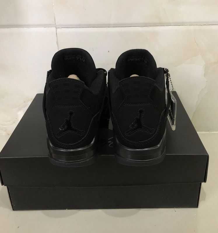 Nike Air Jordan 4 Retro Black Eu 41