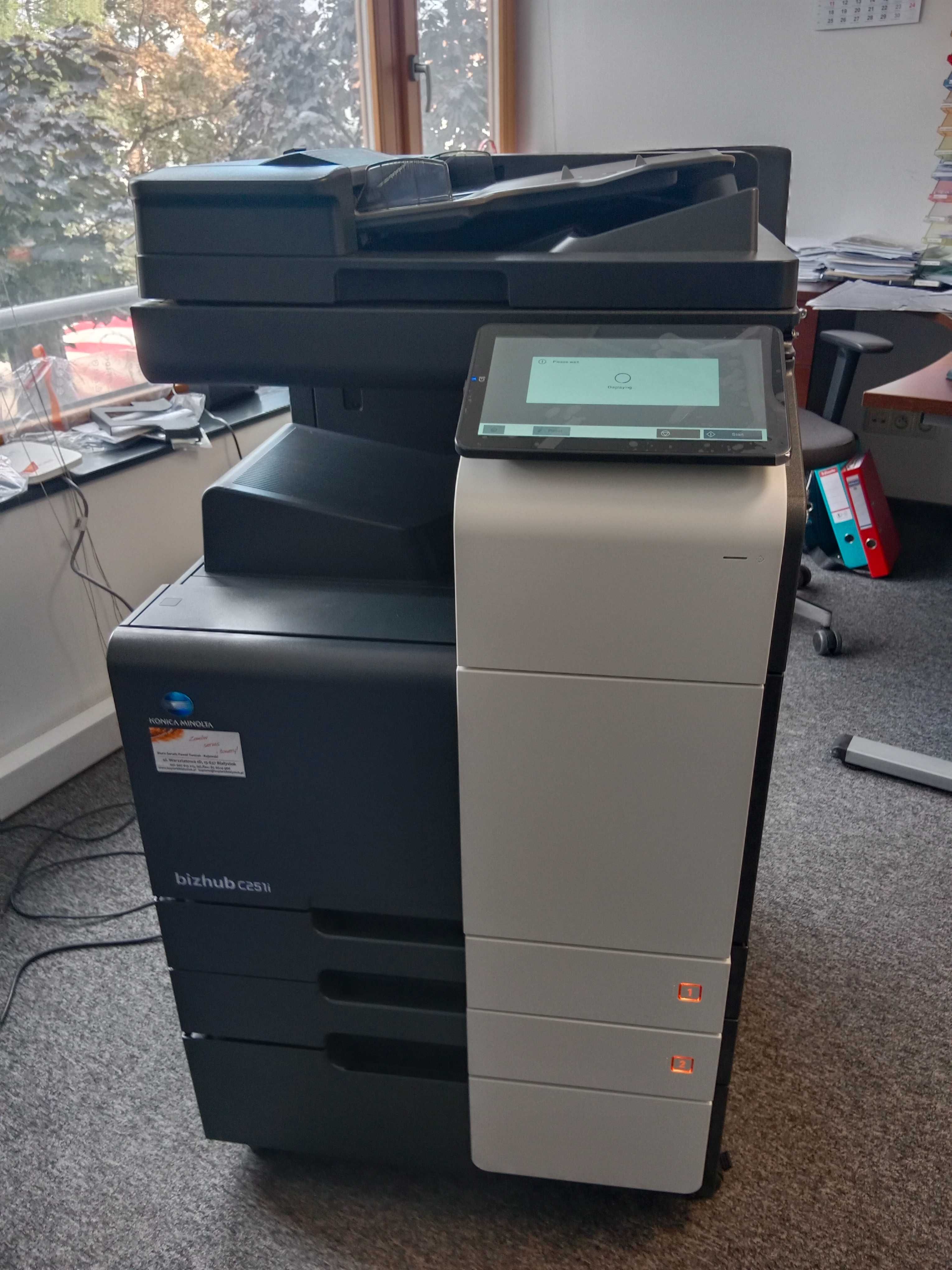 DRUKARKA LASEROWA Konica Minolta C251i NOWA FV, GWAR. z Tonerami PROMO
