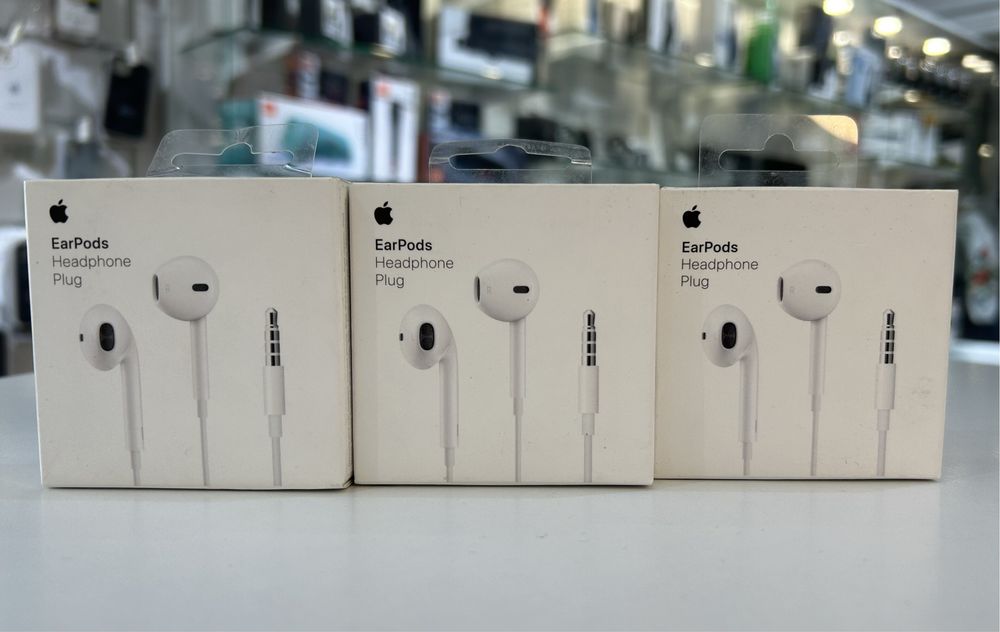 Провідні навушники Apple EarPods 3.5 mm White