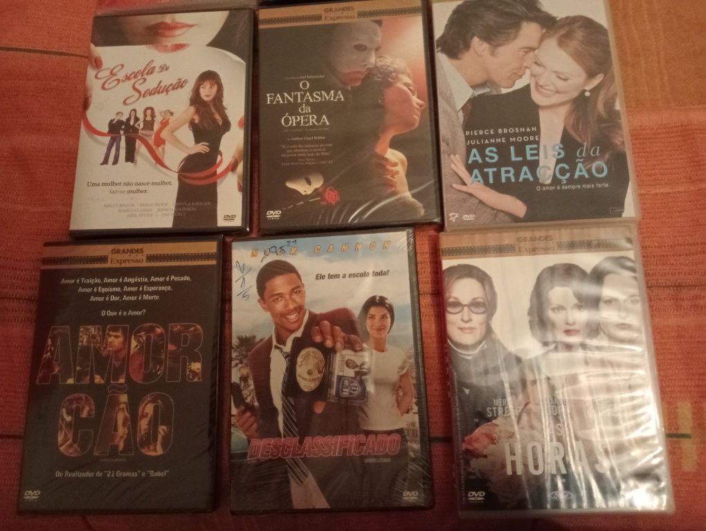 Lote de 25  DVD de filmes