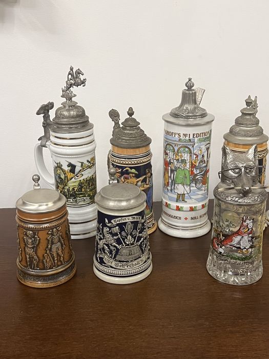 Колекційні пивні келихи.Німеччина