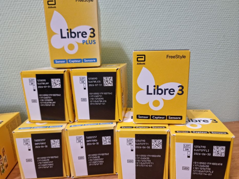 Сенсори FreeStyle Libre 3, 3+